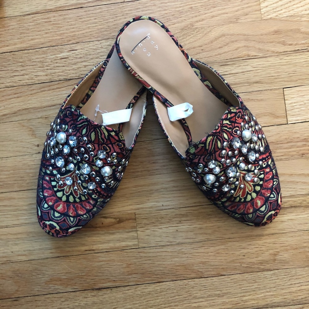 Colorful Target Brand: a•n•d Size 6 1/2 slip ons